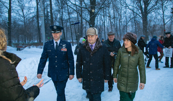 Недавно в Музее космонавтики, а сегодня в космосе: публикуем фоторепортаж визита экипажа МКС-59/60 